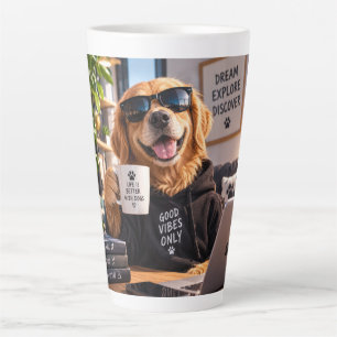 Lustiger Hund Becher – Verrückter Hund Kaffeebeche Milchtasse
