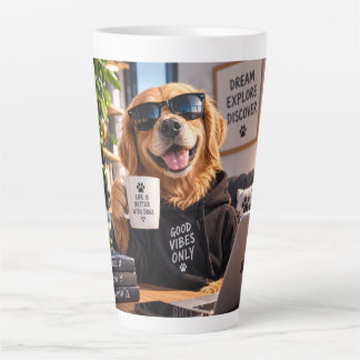 Lustiger Hund Becher – Verrückter Hund Kaffeebeche Milchtasse
