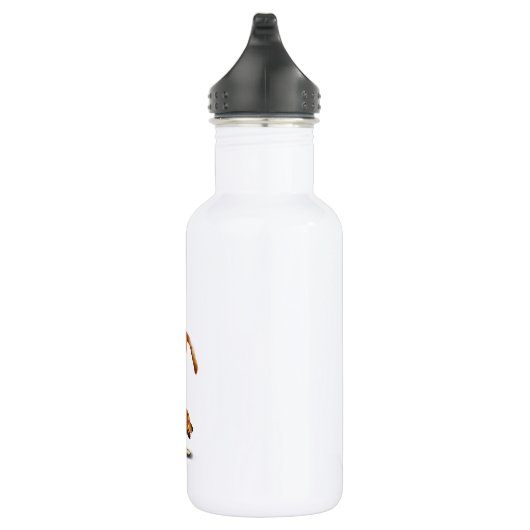 Lustiger Hund Edelstahlflasche (Rechts)