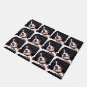 lustiger Hund Fußmatte (Schrägansicht)