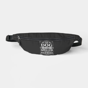 Lustiger Hund Gott Rückwärts Geschrieben Bauchtasche