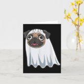 Lustiger Hund Halloween Karte (Gelbe Blume)