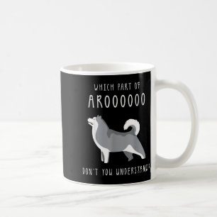 Lustiger Hund Husky-Mama-Schnitt für Mädchen und F Kaffeetasse