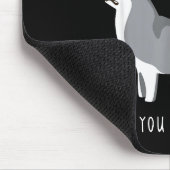 Lustiger Hund Husky-Mutter-Schnitt für Mädchen und Mousepad (Ecke)