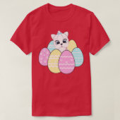 lustiger Hund im Ei 1 T-Shirt (Design vorne)