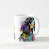 Lustiger Hund Kaffeetasse (VorderseiteRechts)