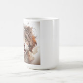 lustiger Hund Kaffeetasse (Mittel)