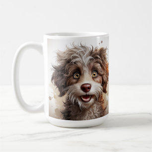 lustiger Hund Kaffeetasse