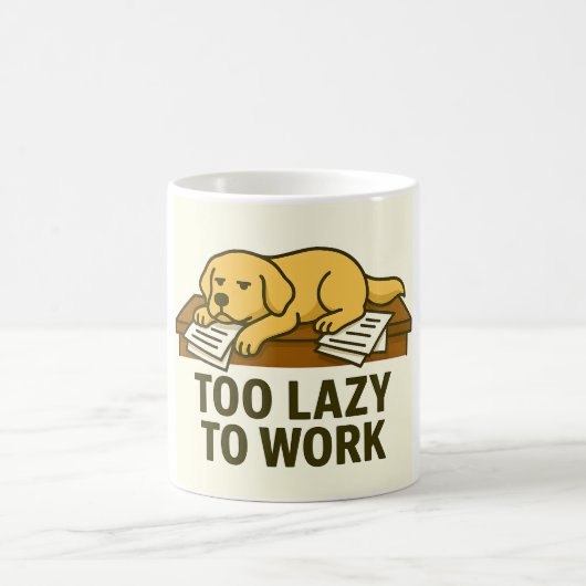 Lustiger Hund Kaffeetasse (Mittel)