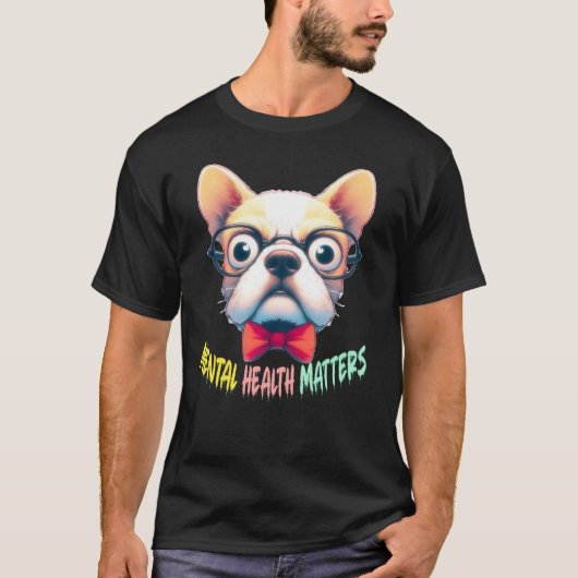 lustiger Hund, niedliche Tiere T-Shirt (Vorderseite)