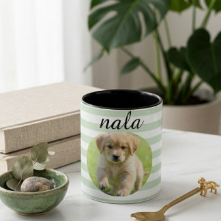 Lustiger Hund Papa Becher Personalisierter Name Ge Tasse
