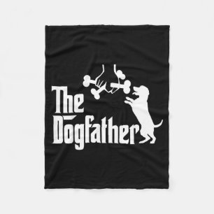 Lustiger Hund Papa Der Hundvater Hunde Vater Lusti Fleecedecke