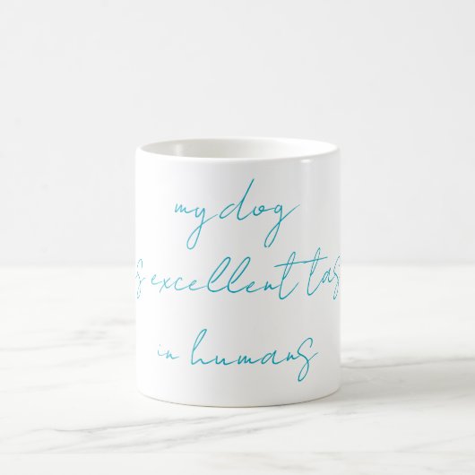Lustiger Hund-Spruch-Becher Kaffeetasse (Mittel)