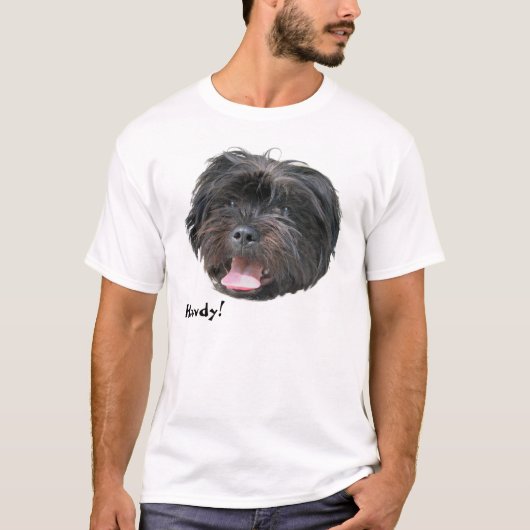 Lustiger Hund T-Shirt (Vorderseite)
