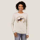 Lustiger Hund Tee (Volle Vorderseite)