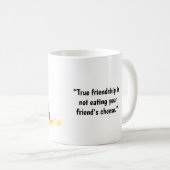 Lustiger Hund und Maus Kaffeetasse (VorderseiteRechts)