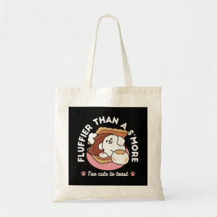 Lustiger Hund und S'more-Design – Kawaii-Haustierl Tragetasche