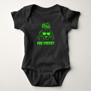 Lustiger Hunde-Energie-Baby-Body - Cooler Hund Baby Strampler
