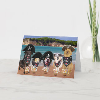 Lustiger Hundeam 19. September Geburtstag Karte