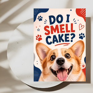 Lustiger Hundegeburtstag Karte