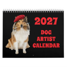 Lustiger Hundekalender 2027