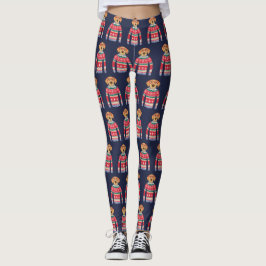 Lustiger Hundeliebhaber-Hund, der hässliche Leggings