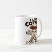 Lustiger Hundemutter-Kaffeebecher-Geschenk für Hun Kaffeetasse (VorderseiteRechts)