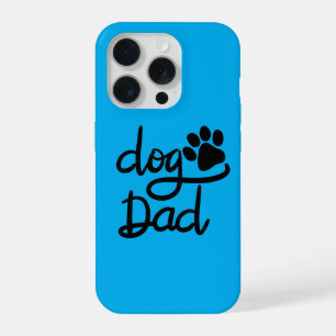 Lustiger Hundepfotenabdruck Hund Papa iPhone 15 Pro Hülle
