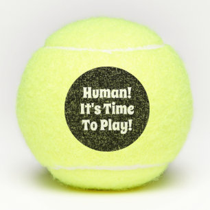 Lustiger Hundespielzeug-Zitat-Tennisball Tennisbälle