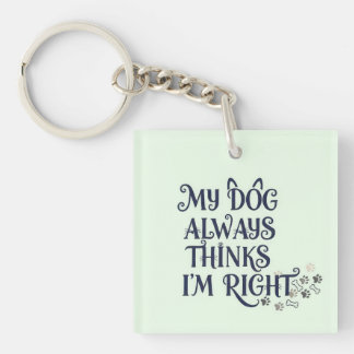 Lustiger Hundetext Schlüsselanhänger