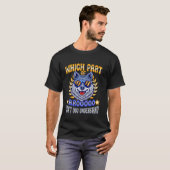 Lustiger Husky Hund Huskies T-Shirt (Vorne ganz)