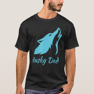 Lustiger Husky-Vater Hundebesitzer Sibirischer Hus T-Shirt