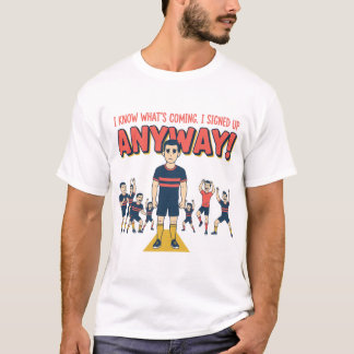 Lustiger Hybrid-Athlet, für den ich mich trotzdem T-Shirt