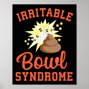 Lustiger Ibs-Fürz-Witz Reizdarmsyndrom Bo Poster