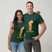 Lustiger Iceea-Zitronenshirt T-Shirt (Unisex)