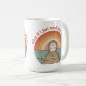 Lustiger Igel-Kaffee-Morgen-Slogan-Becher Kaffeetasse (VorderseiteRechts)