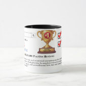 Lustiger individueller bester Papa Tasse (Zentrum)