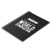 Lustiger individueller Name der Notizblock (Linke Seite)