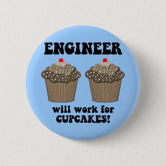 lustiger Ingenieur Button