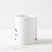Lustiger Ingenieur Kaffeetasse (Mittel)