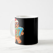 Lustiger Ingwerbrot Sechs Sieben 67 Meme Eiscreme  Kaffeetasse (Vorderseite Links)