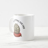 Lustiger Insektenkäfer Kaffeetasse (Vorderseite Links)
