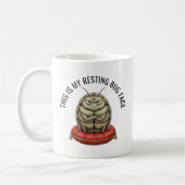 Lustiger Insektenkäfer Kaffeetasse (Links)