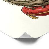 Lustiger Insektenkäfer Poster (Ecke)