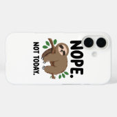Lustiger Introvertierten-Humor mit einem faulen Fa Case-Mate iPhone Hülle (Rückseite (Horizontal))