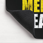 Lustiger introvertierter aber bereit, über psychis mousepad (Ecke)