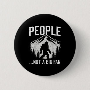 Lustiger Introvertierter Bigfoot Menschen Kein Gro Button