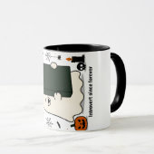 Lustiger introvertierter Geist professioneller Ver Tasse (VorderseiteRechts)