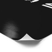 Lustiger Introvertierter Spukgeist Poster (Ecke)
