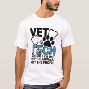 Lustiger introvertierter Tierarzthelfer für Tierli T-Shirt